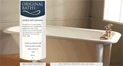 Desktop Screenshot of originalbaths.com